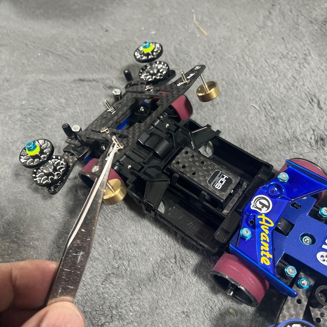 ホロライブ　ミニ四駆MSフレキカスタムマシン