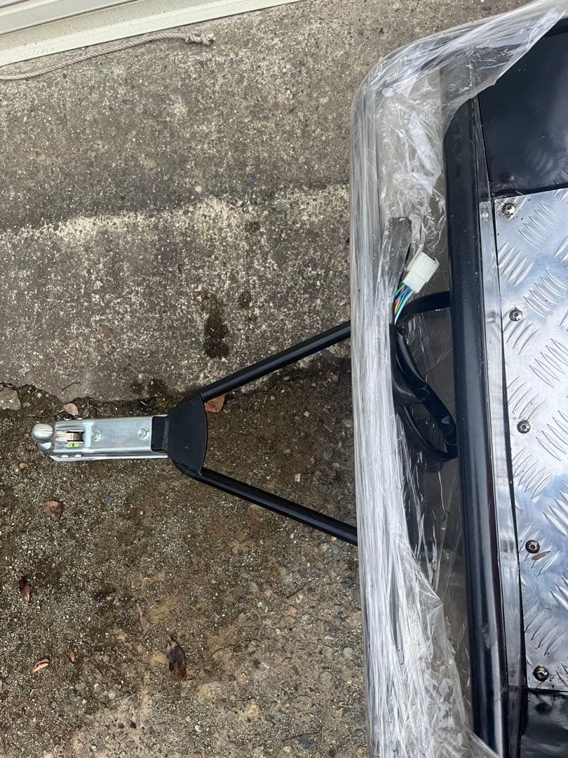 バイクトレーラー スチール製 荷物運搬用