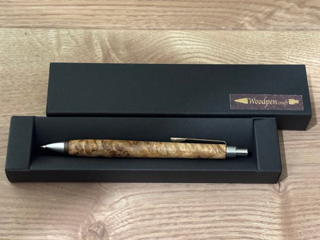 Woodpen craft ウッドペンクラフト　アンボイナバール シャーペン
