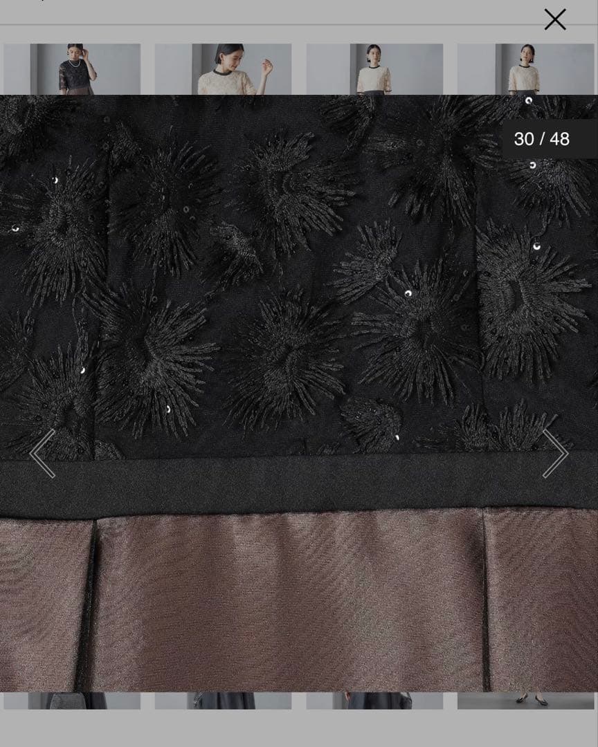 【値下げ】SHIPS kaene パーティードレス