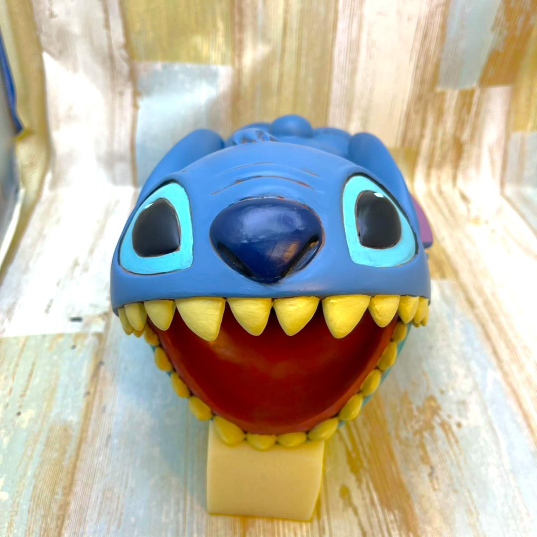 新品★リロ＆スティッチ Lilo & Stitch 傘立て 小物入れ フィギュア