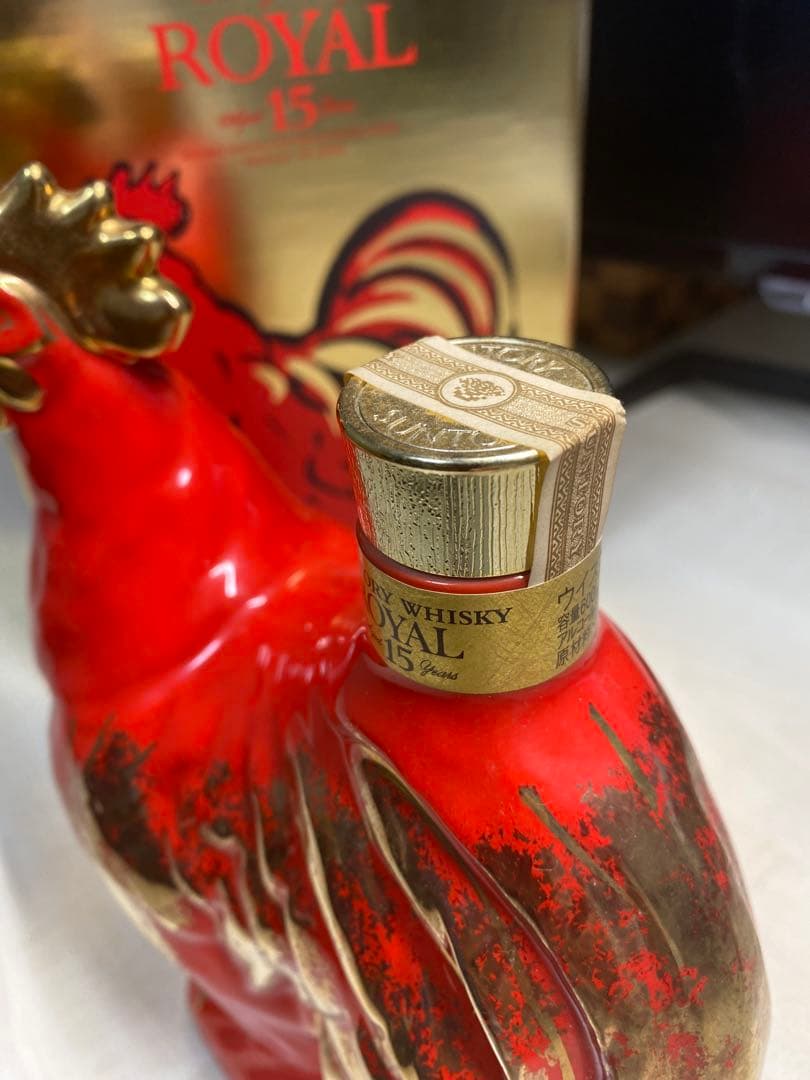 サントリーローヤル　干支ボトル　酉歳　　2005