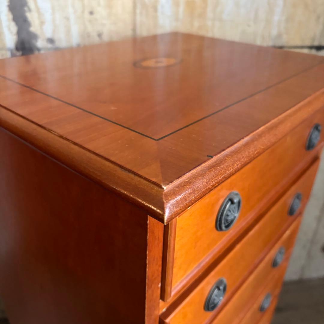 英国ヴィンテージ　6段チェスト　ミドルチェスト