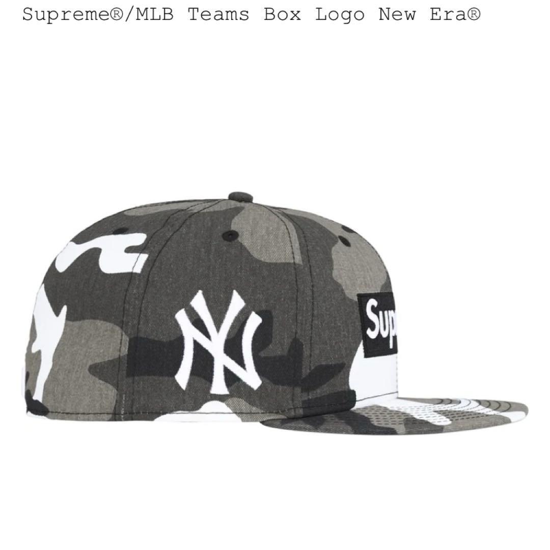 【新品】 Supreme MLB Teams Box Logo New Era