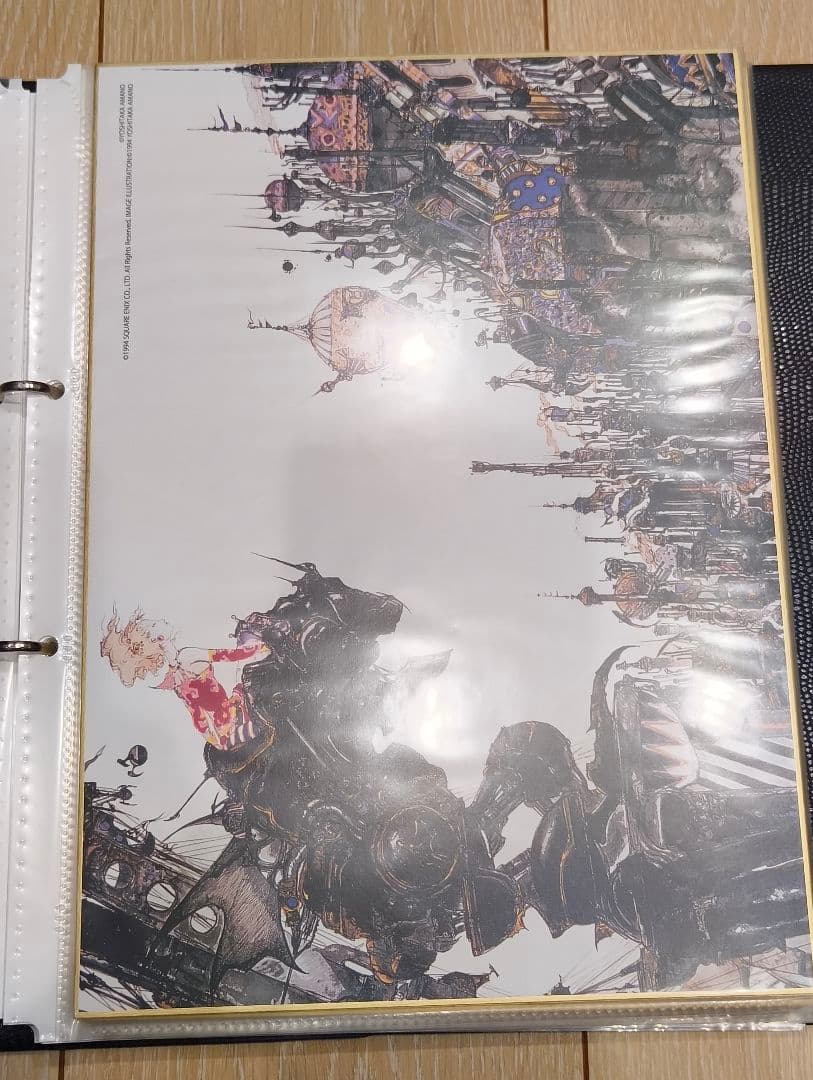 天野喜孝氏 直筆サイン色紙 70Anniversary Yearsファイル