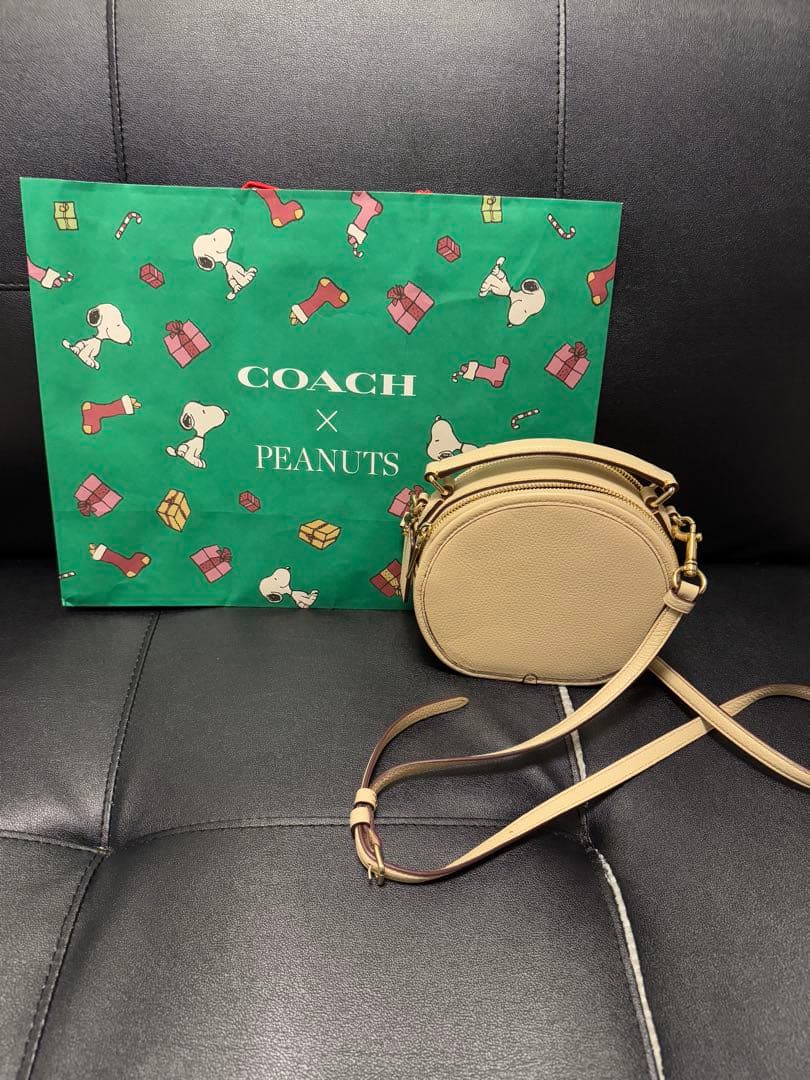 I*iページ⭐︎ 超美品！！COACH x PEANUTS ショルダ