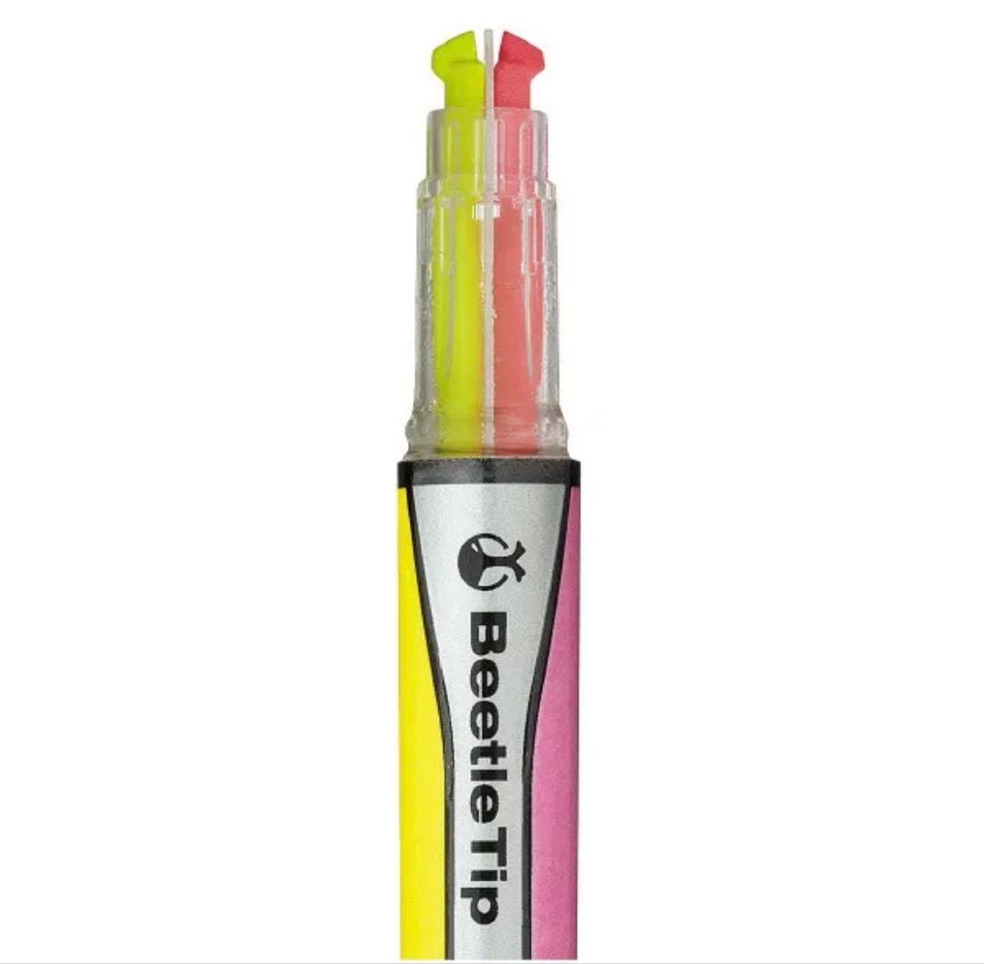 コクヨ 2色蛍光マーカー デュアルカラー PM-L303-1 100本セット