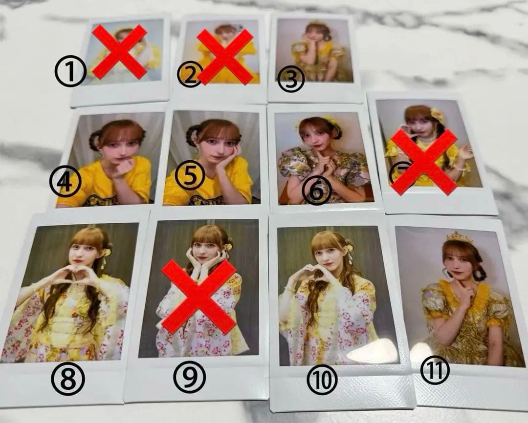 早瀬ノエル プリントチェキ セット まとめ売り