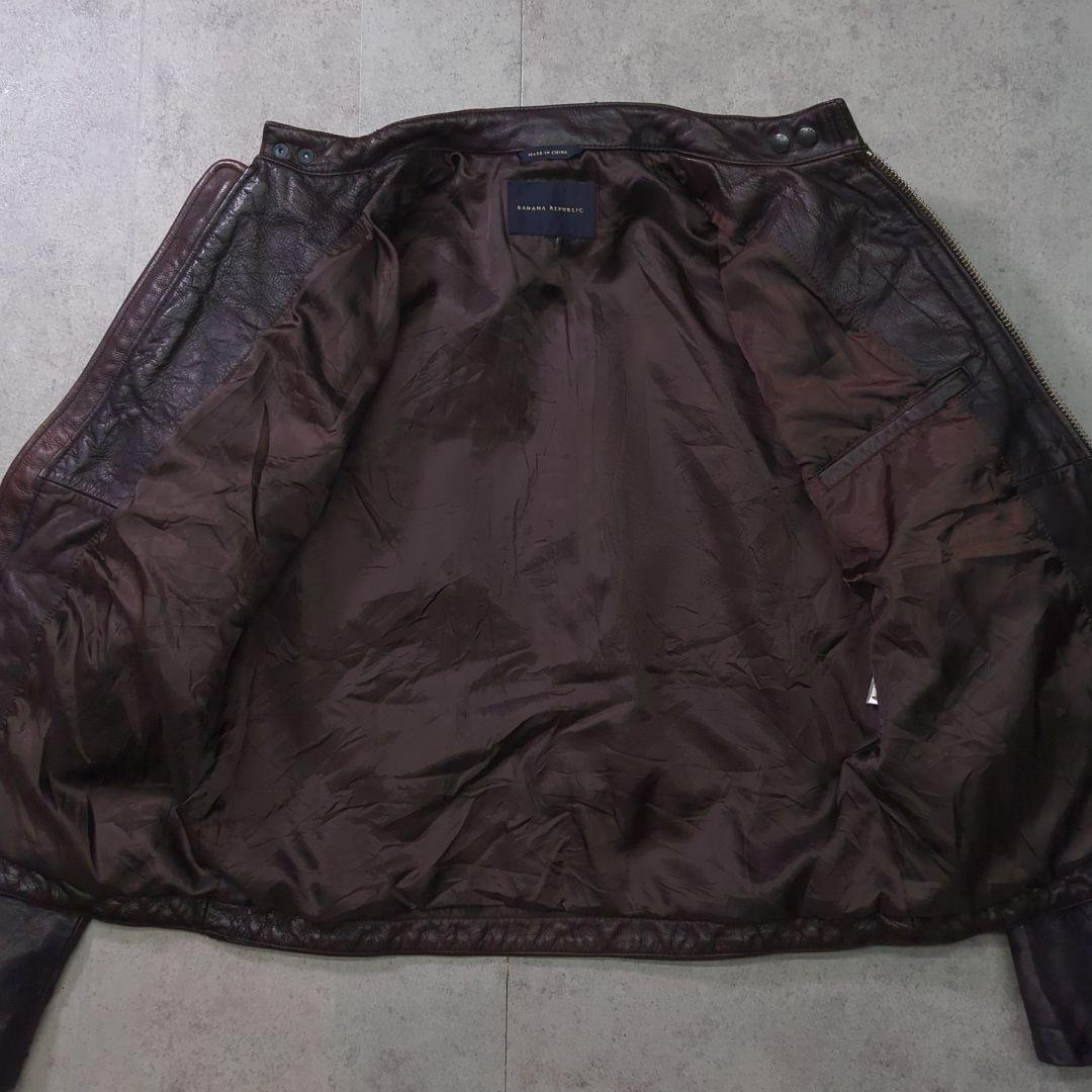 BANANA REPUBLIC レザージャケット L-XL相当