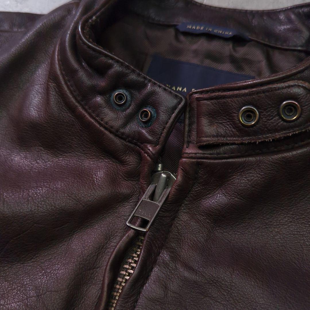 BANANA REPUBLIC レザージャケット L-XL相当