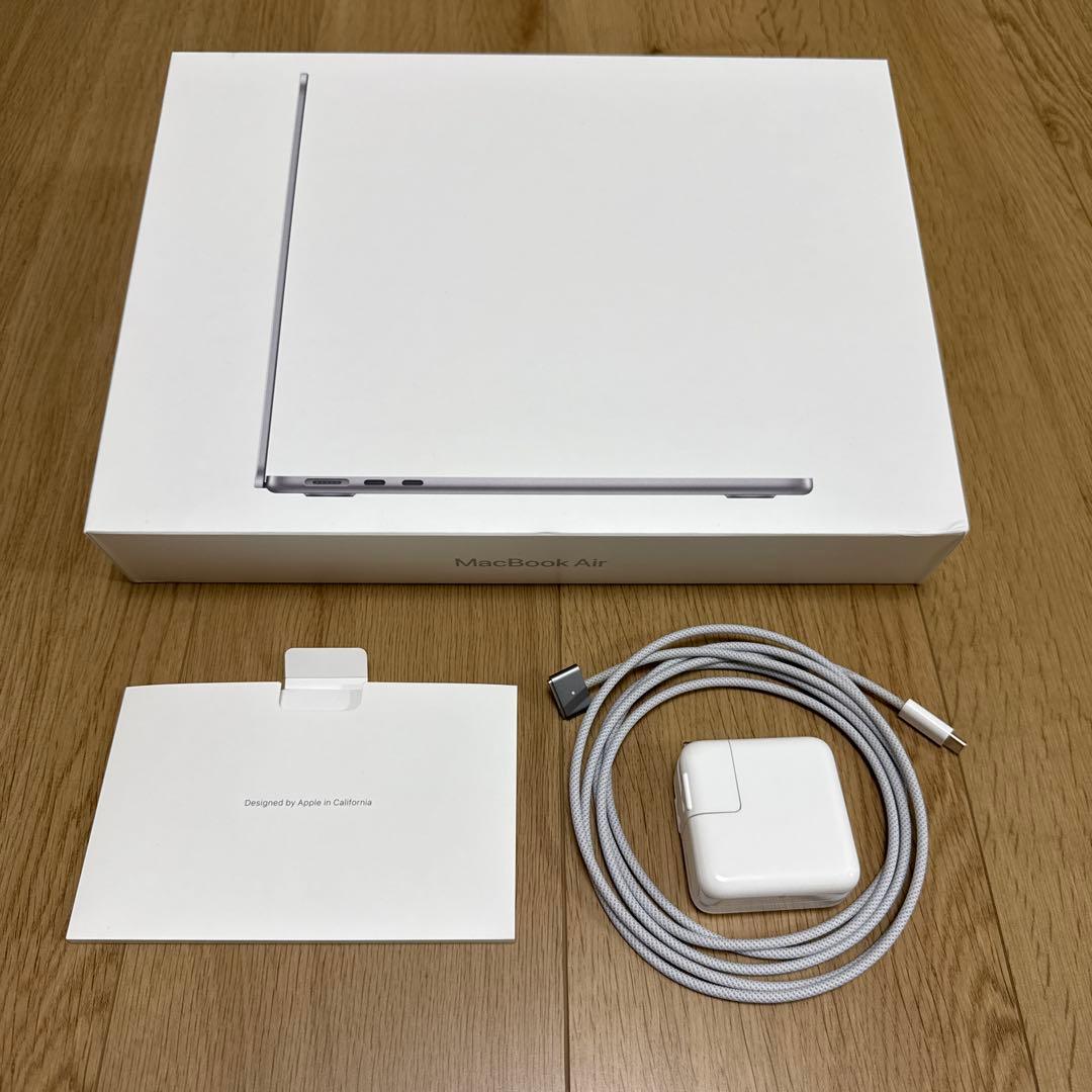 MacBookAir 2022 スペースグレー M2/8GBメモリ/256GB