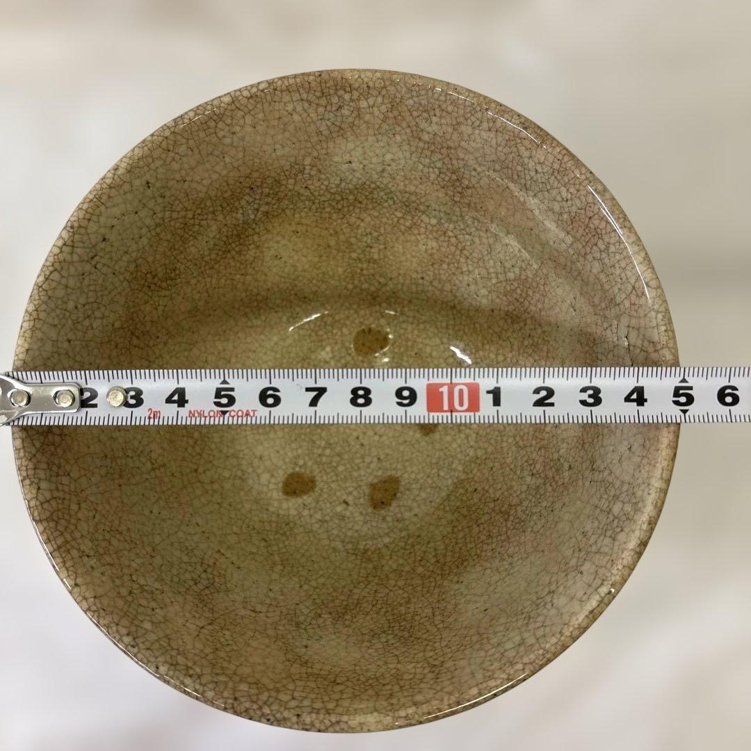 韓国人間国宝　李朝七代白山　金正玉作　嶺南窯　茶碗　共箱