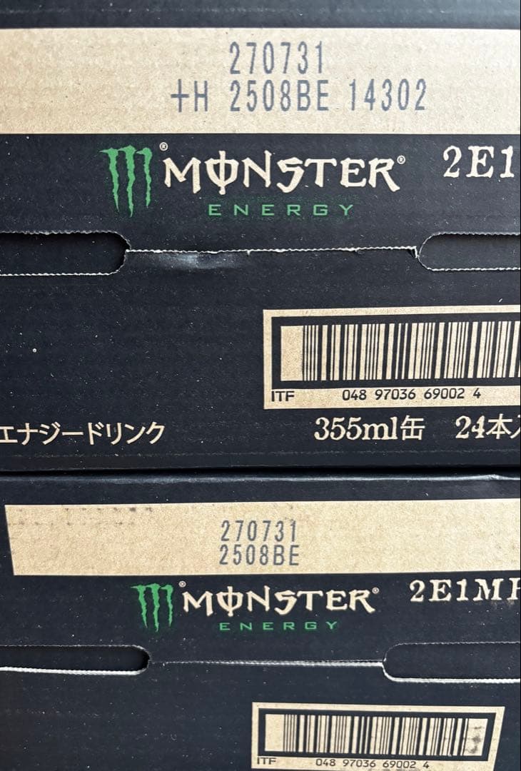 モンスターエナジー355ml48本