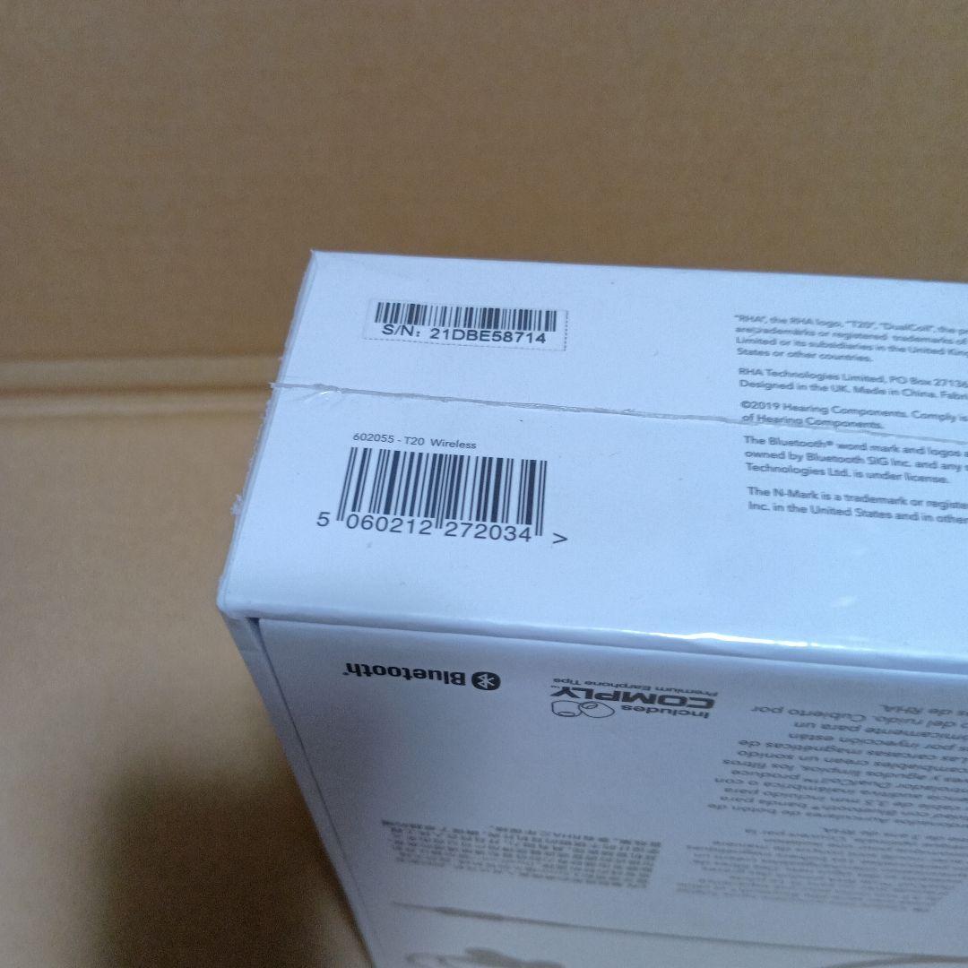 シュリンク未開封　RHA T20 Wireless ワイヤレスイヤホン