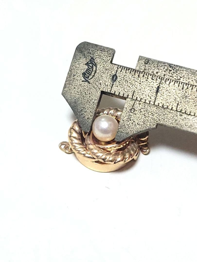 伊勢志摩産本真珠ペンダントパーツK14