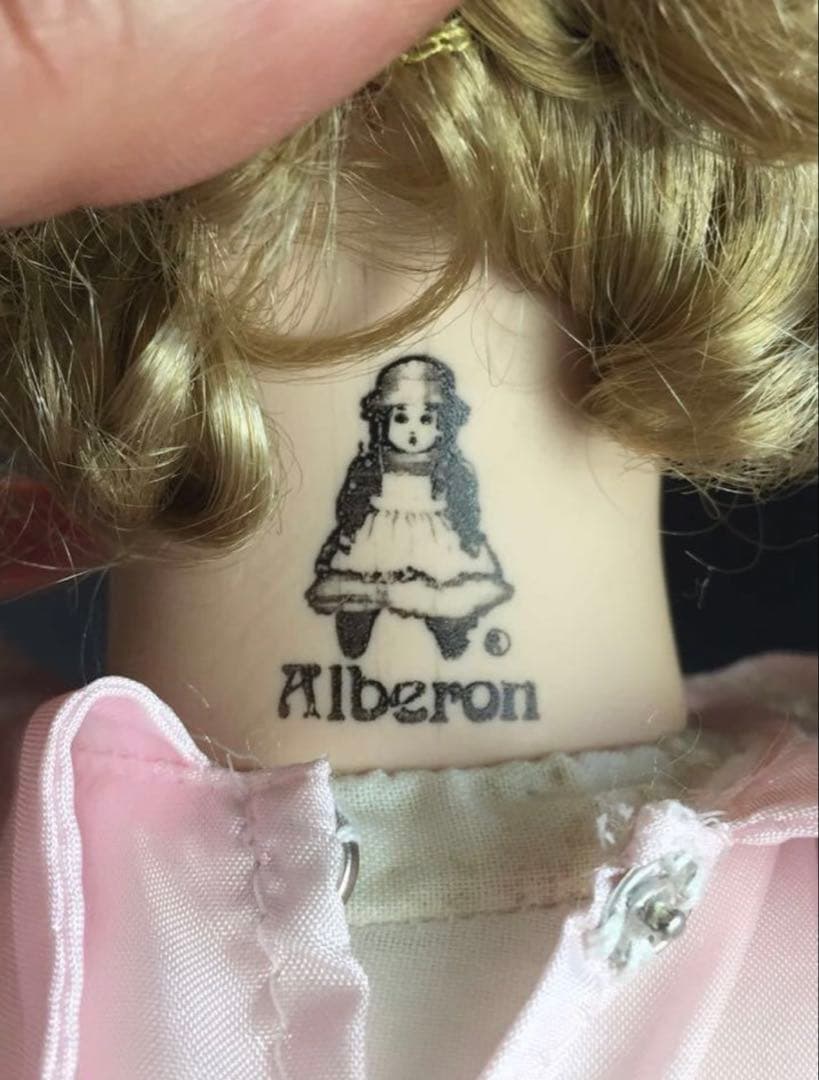 英国ヴィンテージ Alberonアルベロン社　ビスクドール　身長約53cm