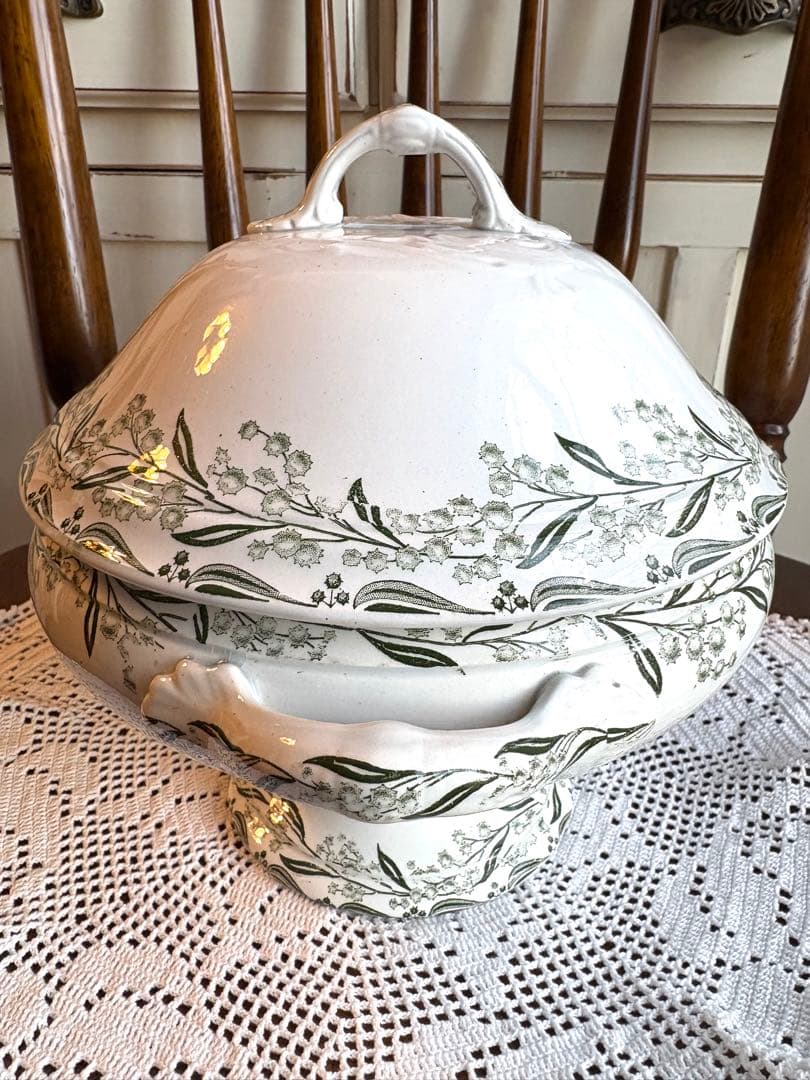 ♡ 希少　フランスアンティーク　サンタマン　MIMOSAS ミモザ　スーピエール