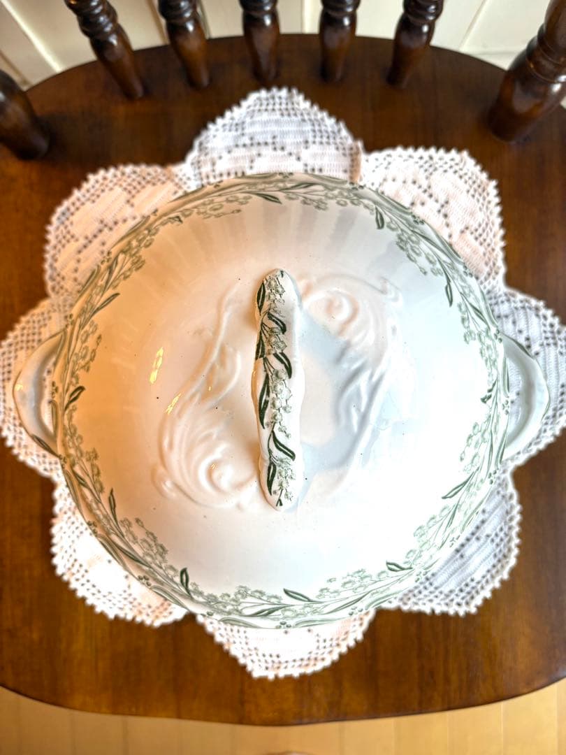 ♡ 希少　フランスアンティーク　サンタマン　MIMOSAS ミモザ　スーピエール