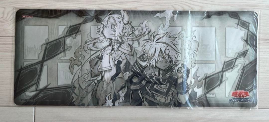 匿名配送　遊戯王　ニューロン　烙印　プレイマット　白の物語