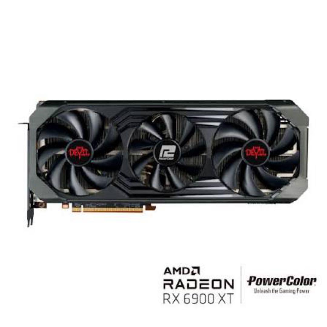 渋柿です。amd radeon rx6900xt reddevil グラボ