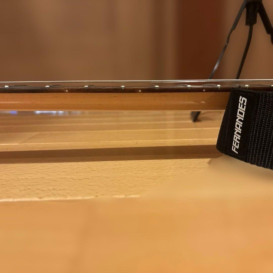 日本製 FERNANDES FGZ トレモロアーム・ストラップ付 新品弦張替済