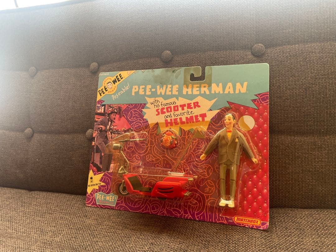 Pee-wee Herman フィギュアとスクーターセット　激レア　ヴィンテージ