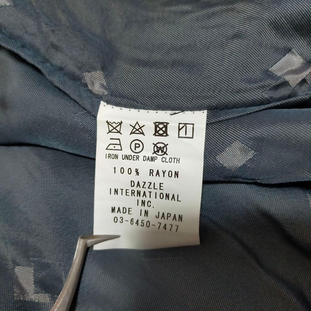 Dry Bones　アーガイル柄　レーヨン　ギャバジン　スイングトップ