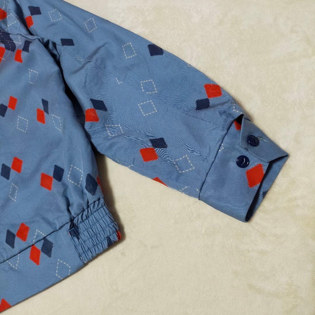 Dry Bones　アーガイル柄　レーヨン　ギャバジン　スイングトップ