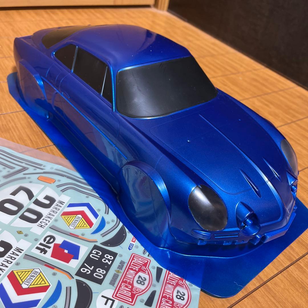 限定　タミヤ　アルピーヌA110　塗装済み　ブルーデカール付き