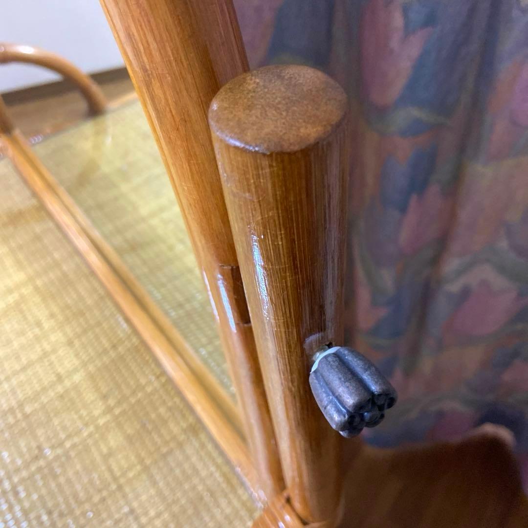 ラタン／籐／ドレッサー／鏡台／ビンテージ 椅子はつきません