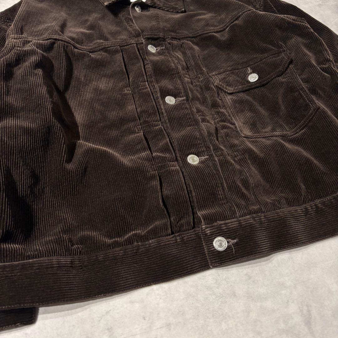 S*a様 sevenbysevenセブンバイセブン コーデュロイジャケット ブラ