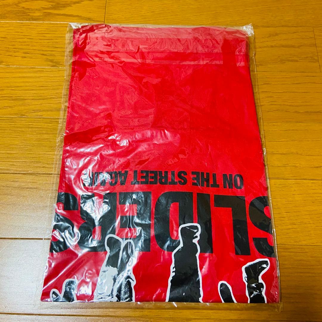 【新品未着用】THE STREET SLIDERS 爆オン TEE 赤 Lサイズ