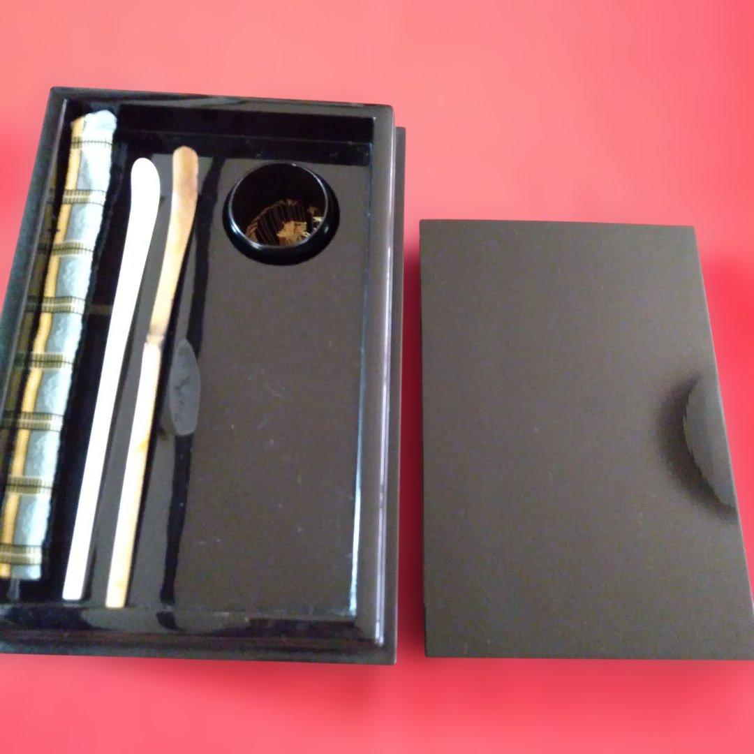 輪島塗　利休茶箱　美品