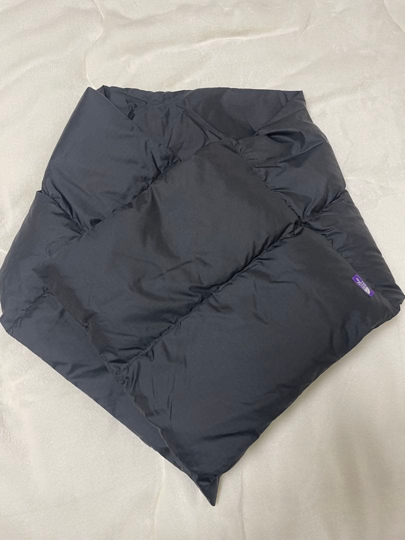 THE NORTH FACE パープルレーベル　ナナミカ　ブラックダウンマフラー