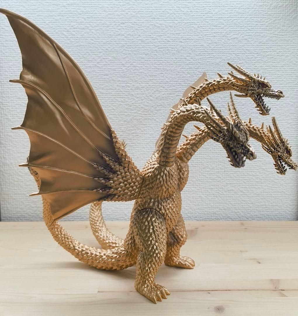 未接着 東宝怪獣コレクション　デアゴスティーニ　フィギュア キングギドラ 3種