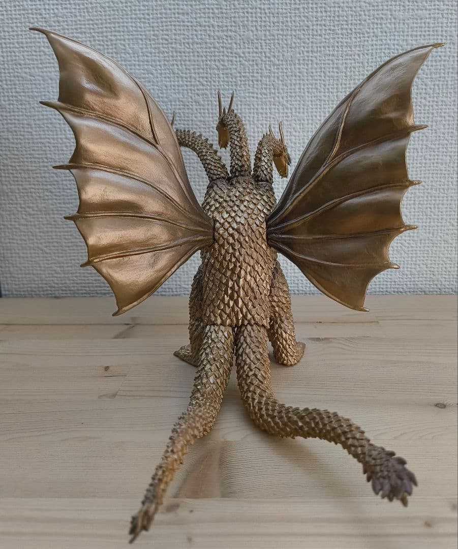 未接着 東宝怪獣コレクション　デアゴスティーニ　フィギュア キングギドラ 3種