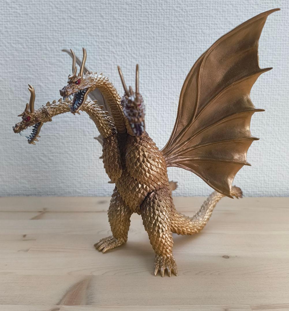 未接着 東宝怪獣コレクション　デアゴスティーニ　フィギュア キングギドラ 3種