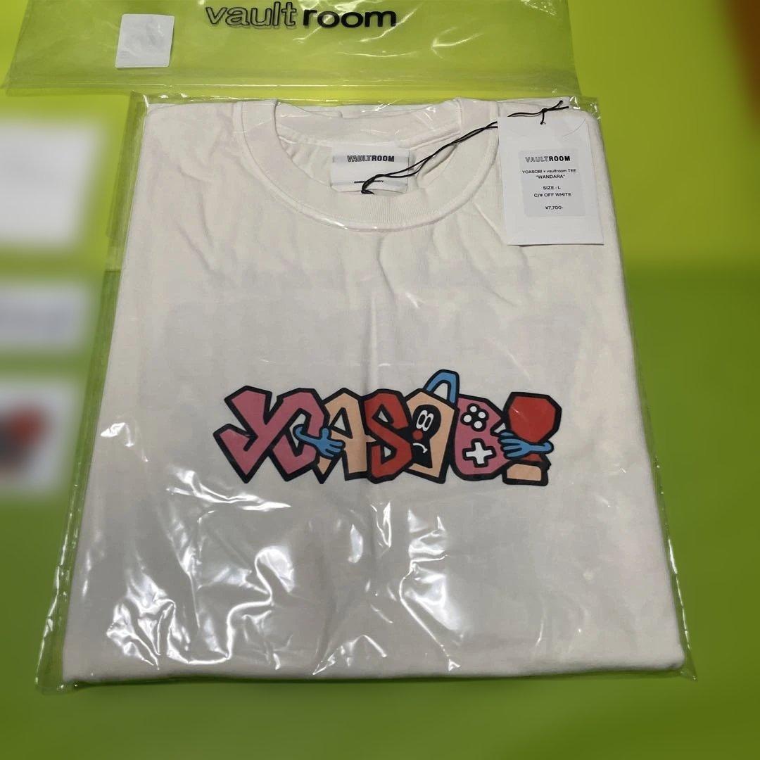 未着用　限定YOASOBI×vaultroom Tシャツ Lサイズ　オフホワイト