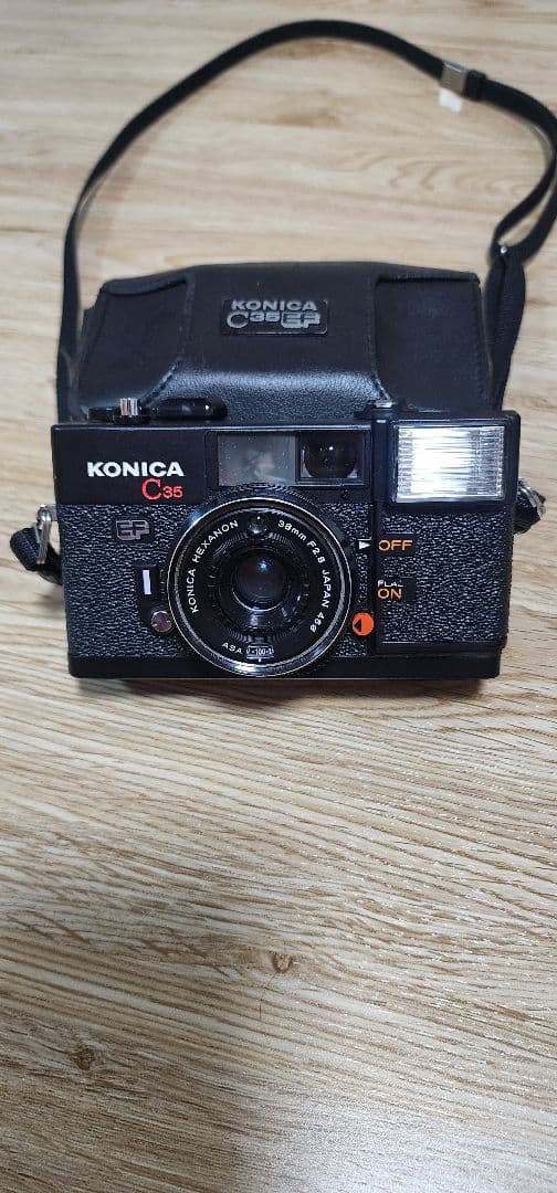 KONICA C35 EF コンパクトフィルムカメラ