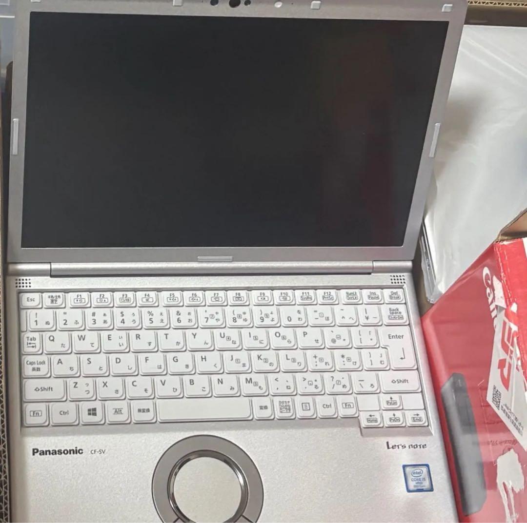 Panasonic Let's note シルバー 本体 ACアダプター付