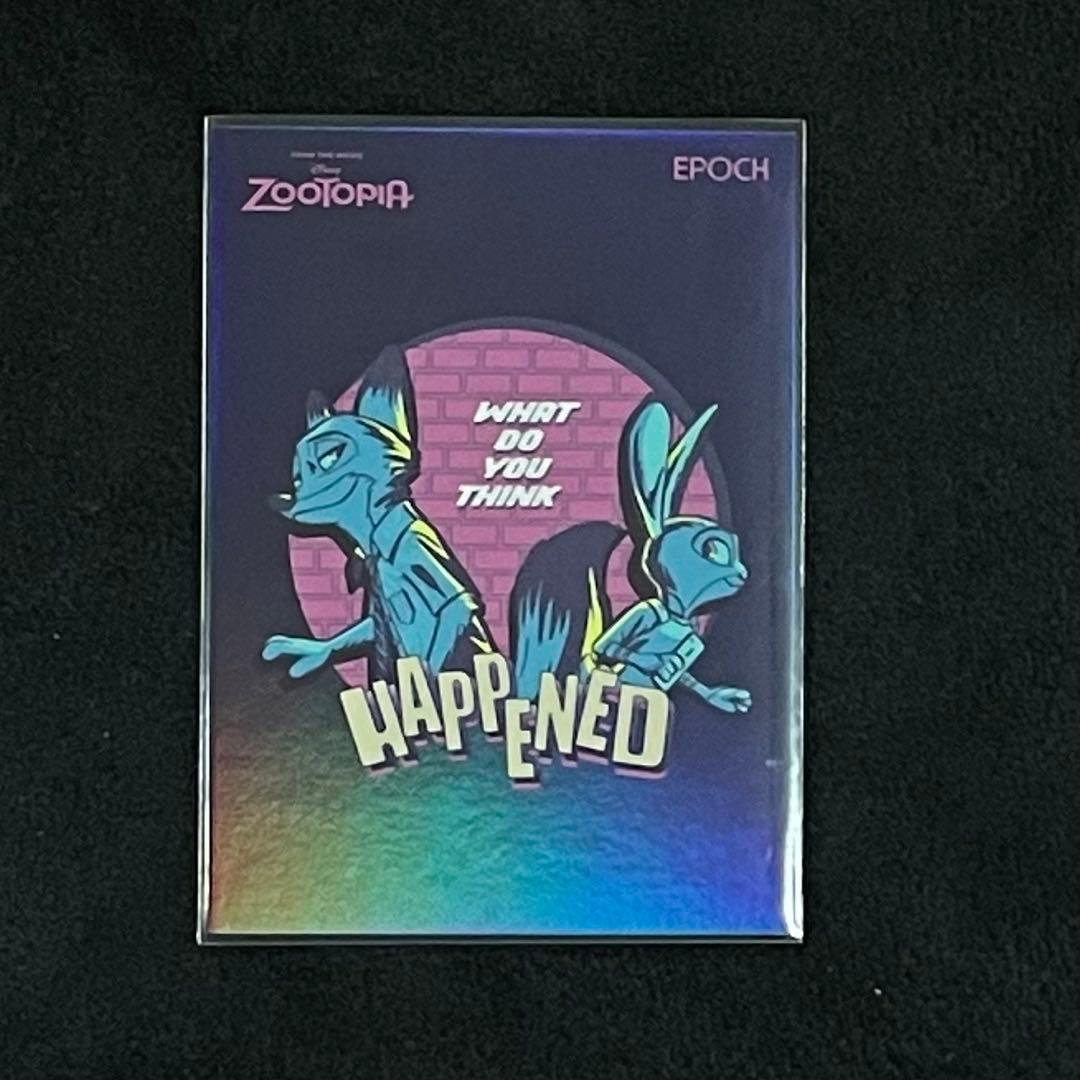 【 ズートピア 】 2025 EPOCH コレクションカード ファーストナンバー