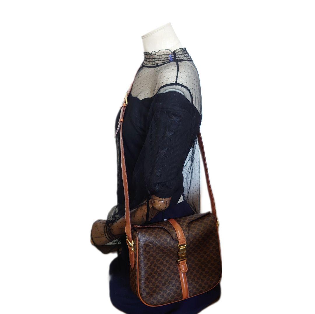 CELINE マカダム柄 ショルダーバッグ トートバッグ