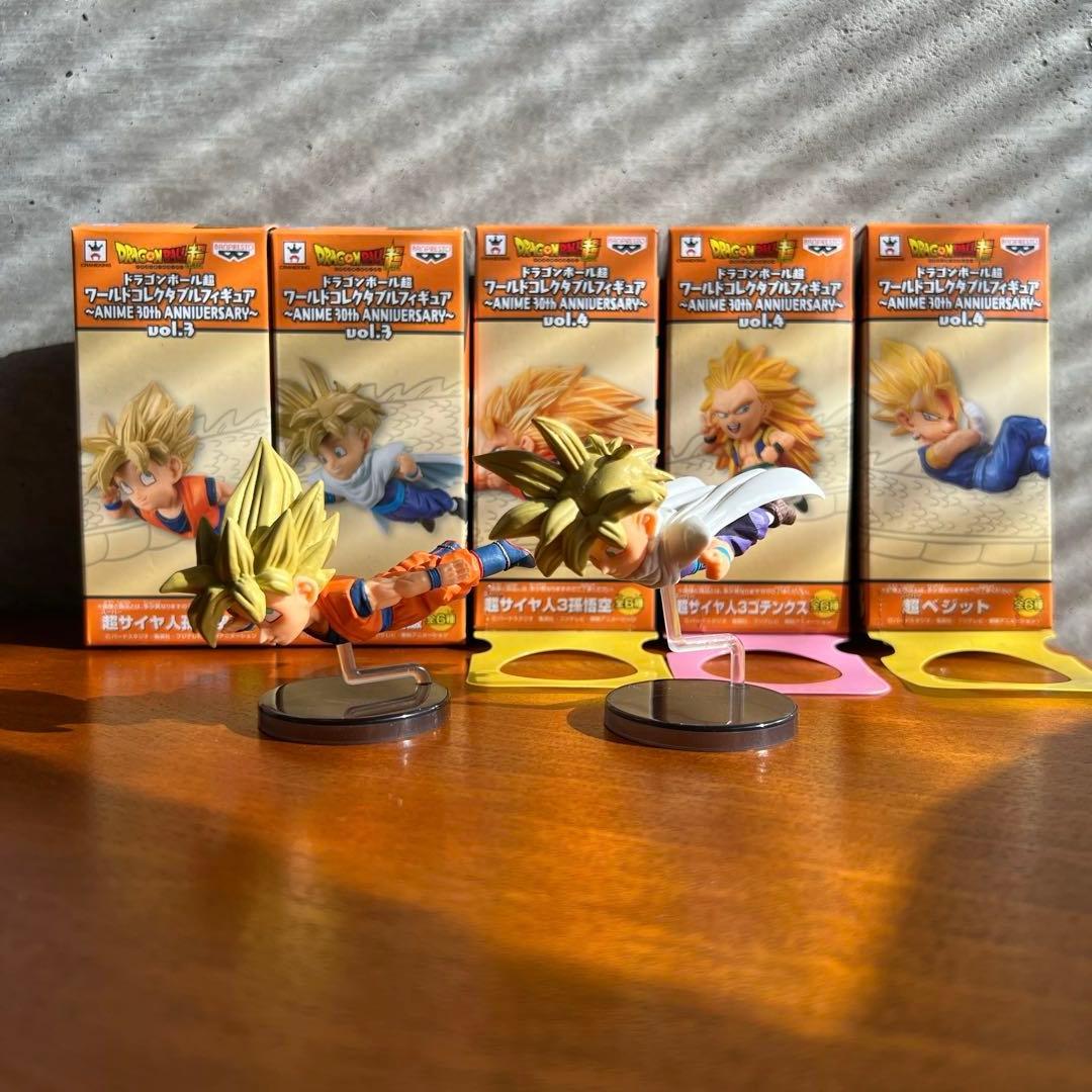 ドラゴンボール　ワールドコレクタブル 30th ワーコレセット　Vol.3.4