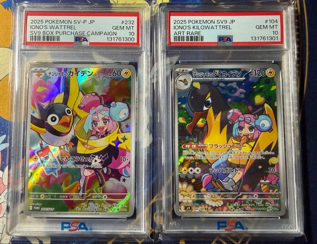 PSA10 連番 ナンジャモのカイデン タイカイデン プロモ