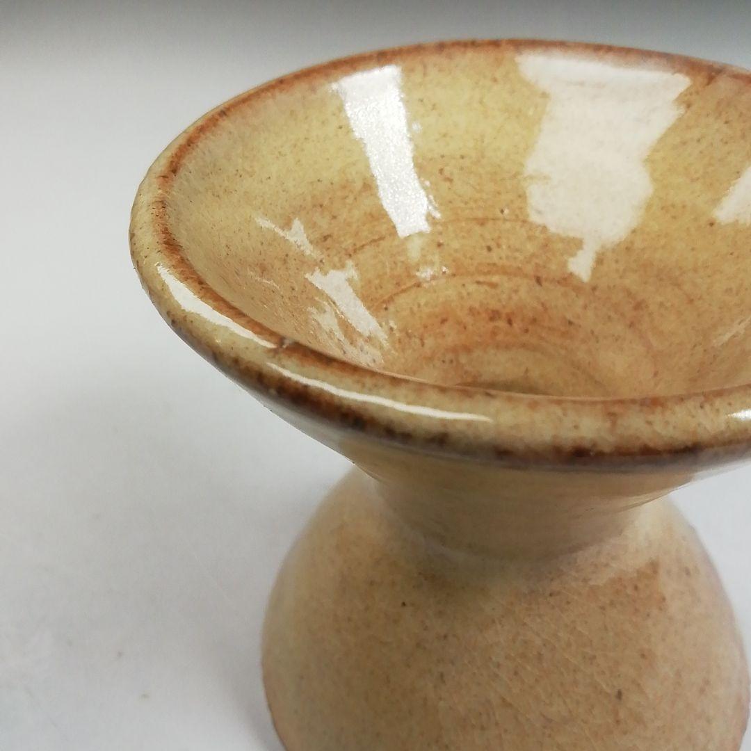 Ｗ１２５　蓋置　『萩　千切蓋置』『十二代　田原陶兵衛 造』　共箱　茶道具