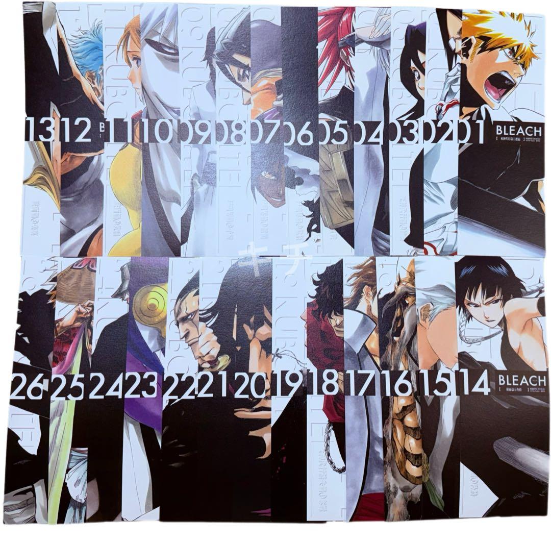 写真追加あり　BLEACH　ブリーチ　ロングイラストカード　コンプリート