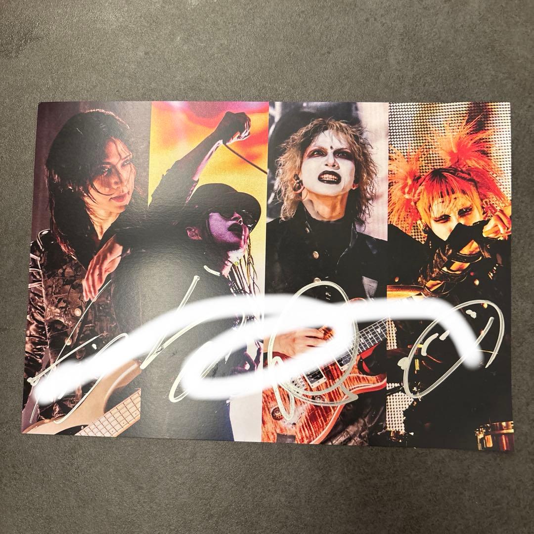 キズ単独公演「焔」DVD&直筆サインカード