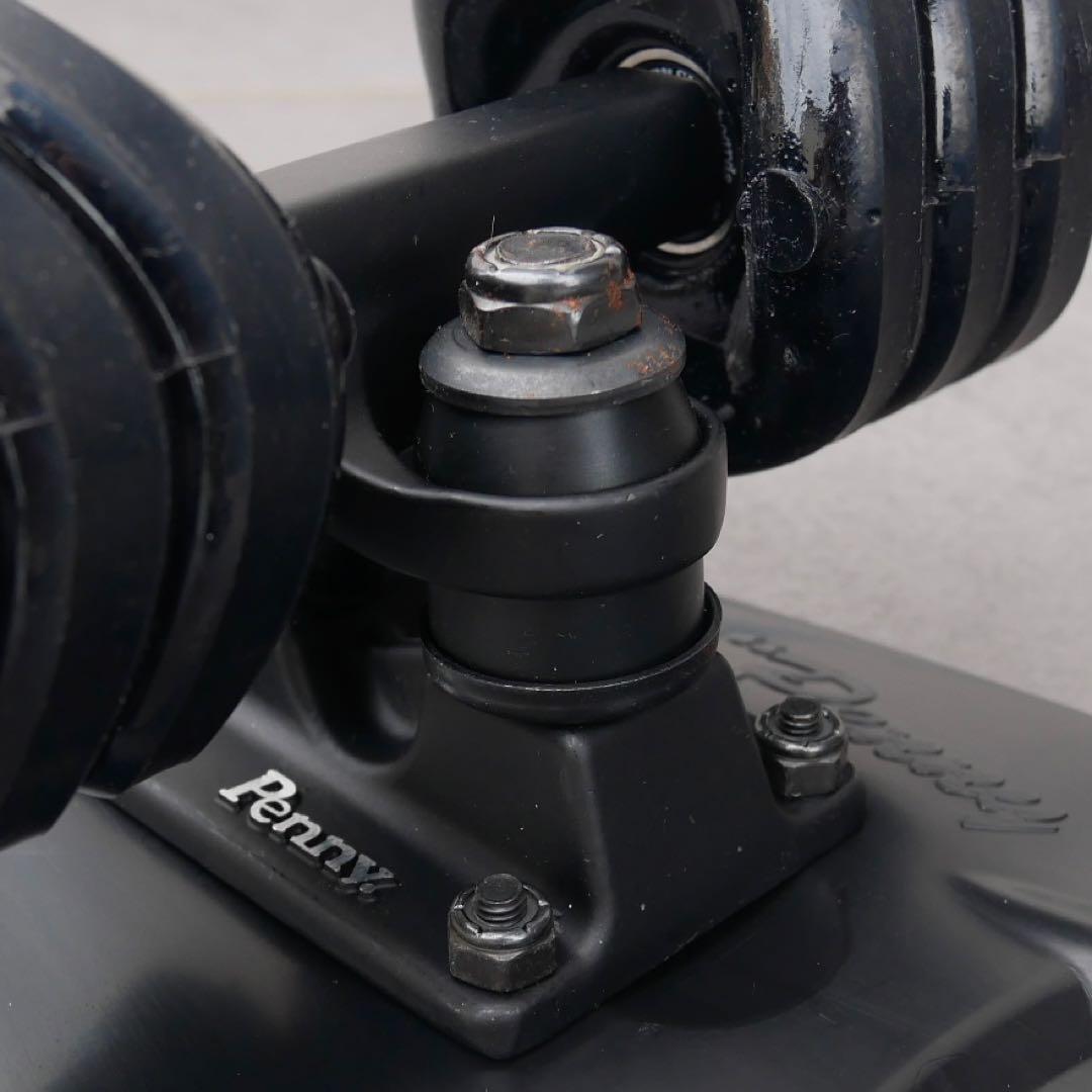 極美品 フルカスタム ペニー22インチ ブラックアウト シャークウィール72mm