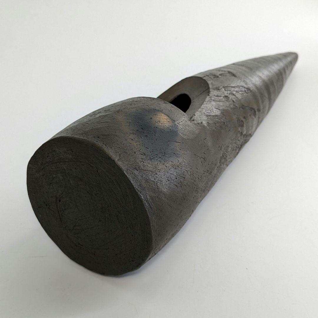 岡山県重要無形文化財 森陶岳 備前焼 花器 フラワーベース 花入 花瓶 華道具