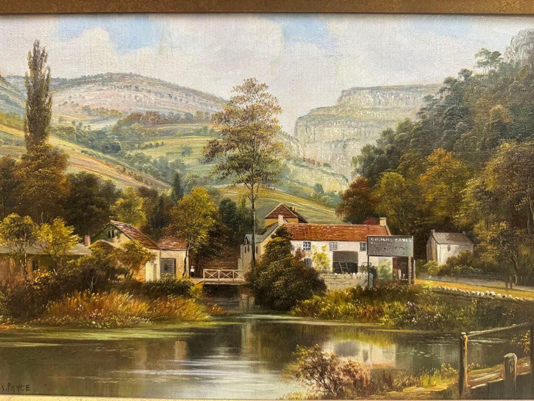 G・W・プライス　森と水の彩色　G.W.PRYCE  SCENE